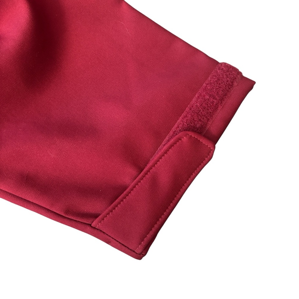 Columbia Men’s Crimson Red Softshell Zip Up Jacket 5XT - Picture 5 of 13